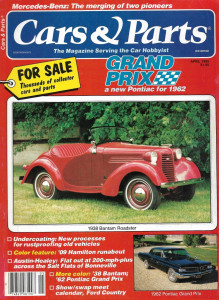 CARS & PARTS 1985 APR - GRAND PRIX PONTIAC, '09 HAMILTON, AUSTIN-HEALEY